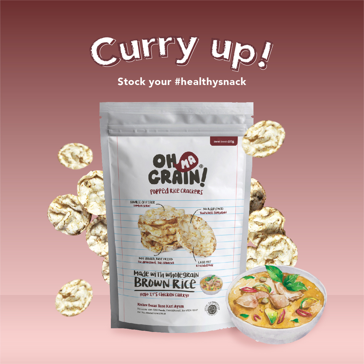 KPG Food Official site Oh Ma Grain Rice 'n Shine